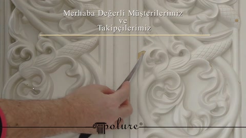 Poliüretan seperatör kaplama süsleme poliüretan söve boya kalitesi