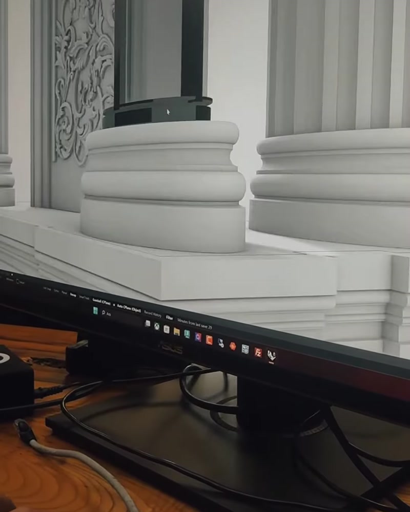 Poliüretan Sütunlu Kemerli Giriş Kapısı Tasarımları ile Zarif Mekânlar — 0:01