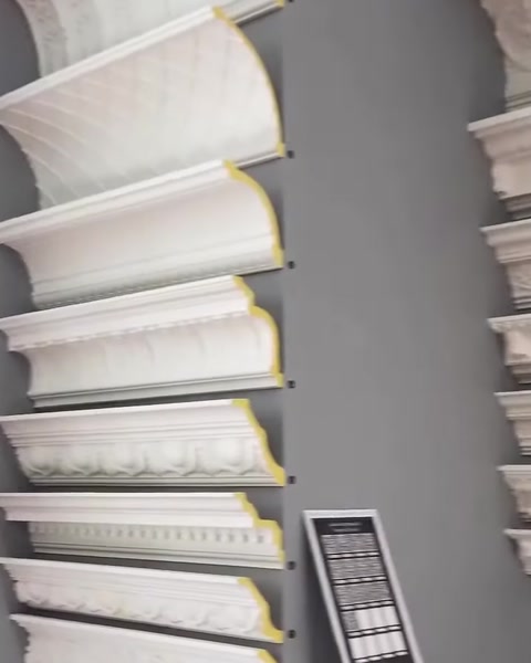 Polure Poliüretan Söve, Kartonpiyer, Kiriş, Kütük, Mertek, Çıta ve Süpürgelik Modelleri İmalatı — 0:19