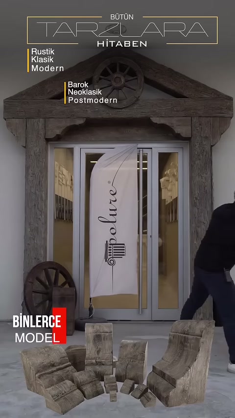 Poliüretan Kiriş, Mertek, Kütük ve At Arabası Tekerleği Modelleri