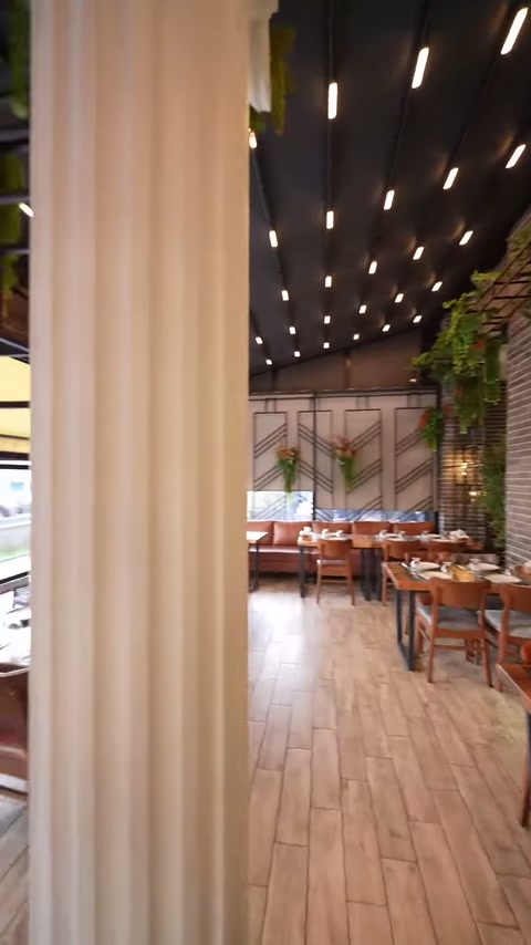 Poliüretan İyon Sütun ve Kemer Söve Modelleriyle Restoran Dekorasyonu