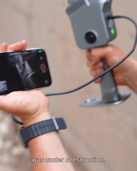 Elde tutulan mobil tarayıcı cihazı ile nokta bulutu ölçümü