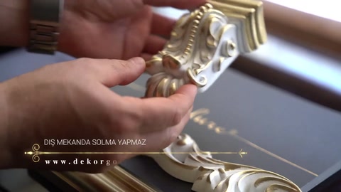 Dekorgold solvent bazlı dış cephe altın sarı boya - best elite exterior gold paint — 0:08