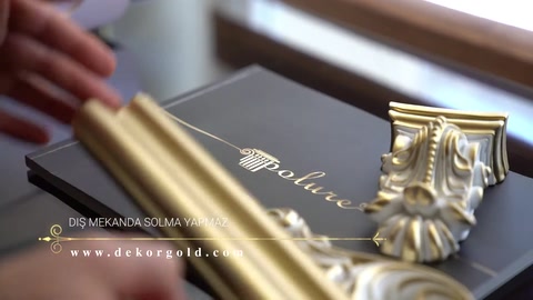 Dekorgold solvent bazlı dış cephe altın sarı boya - best elite exterior gold paint — 0:11